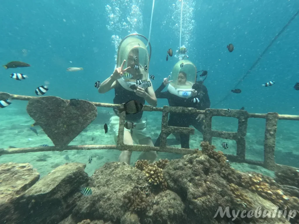 세부 헬멧 다이빙