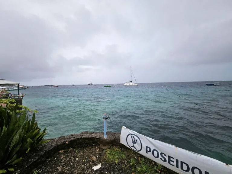 24호 태풍 펑선 영향으로 세부 날씨 안좋음