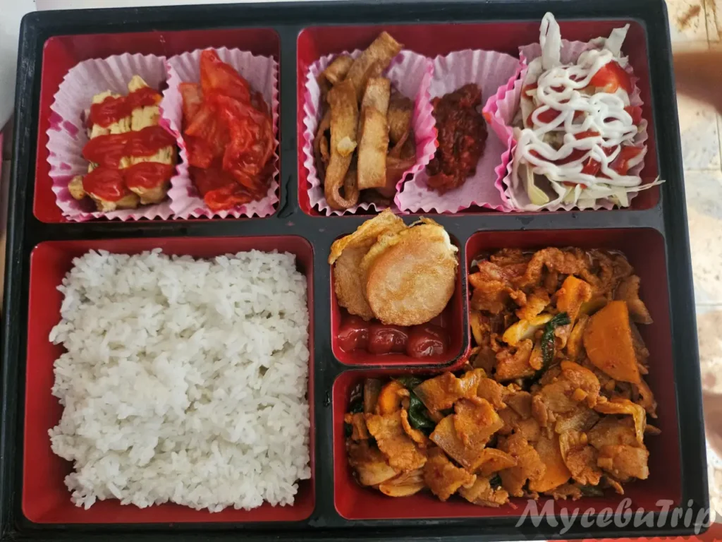 세부호핑투어 점심식사 한식도시락